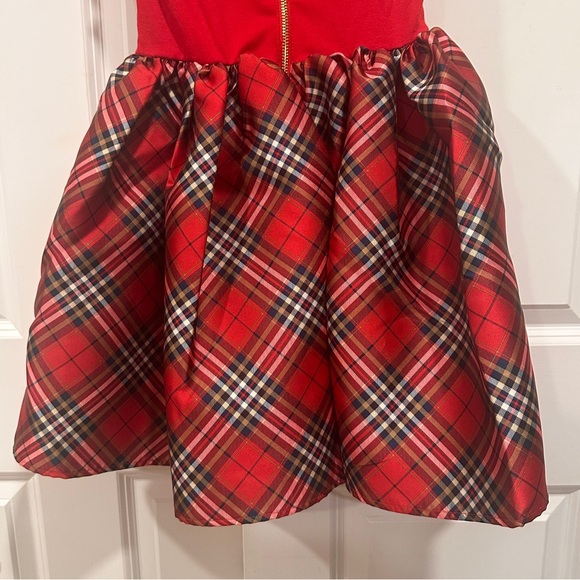 H&M Red Plaid Formal Kids Dress - Picture 7 of 7